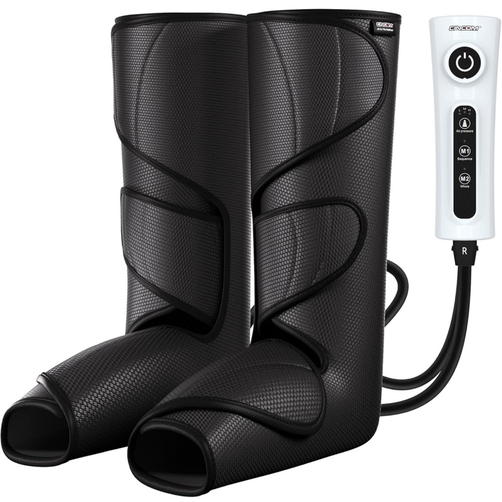 Black Leg Massager with Remote Control